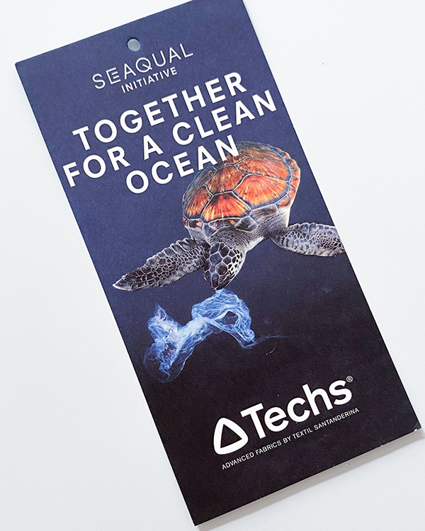 Carton label SEAQUAL